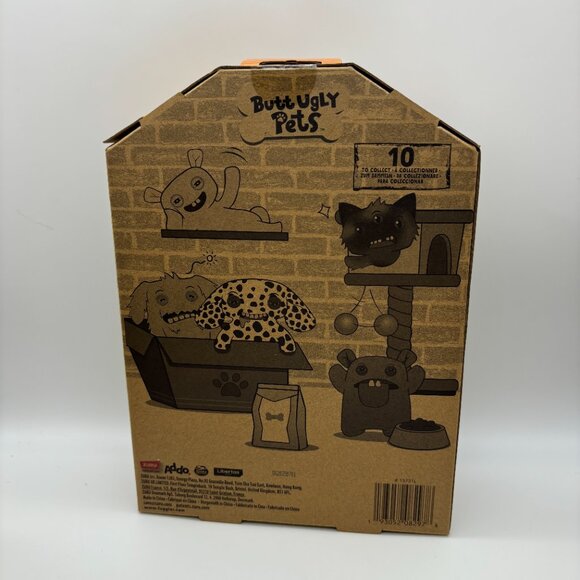 Fuggler Butt Ugly Pets COUNT UNDEROO MCGOO Funny Ugly Monster Collectible Plush - Picture 2 of 2